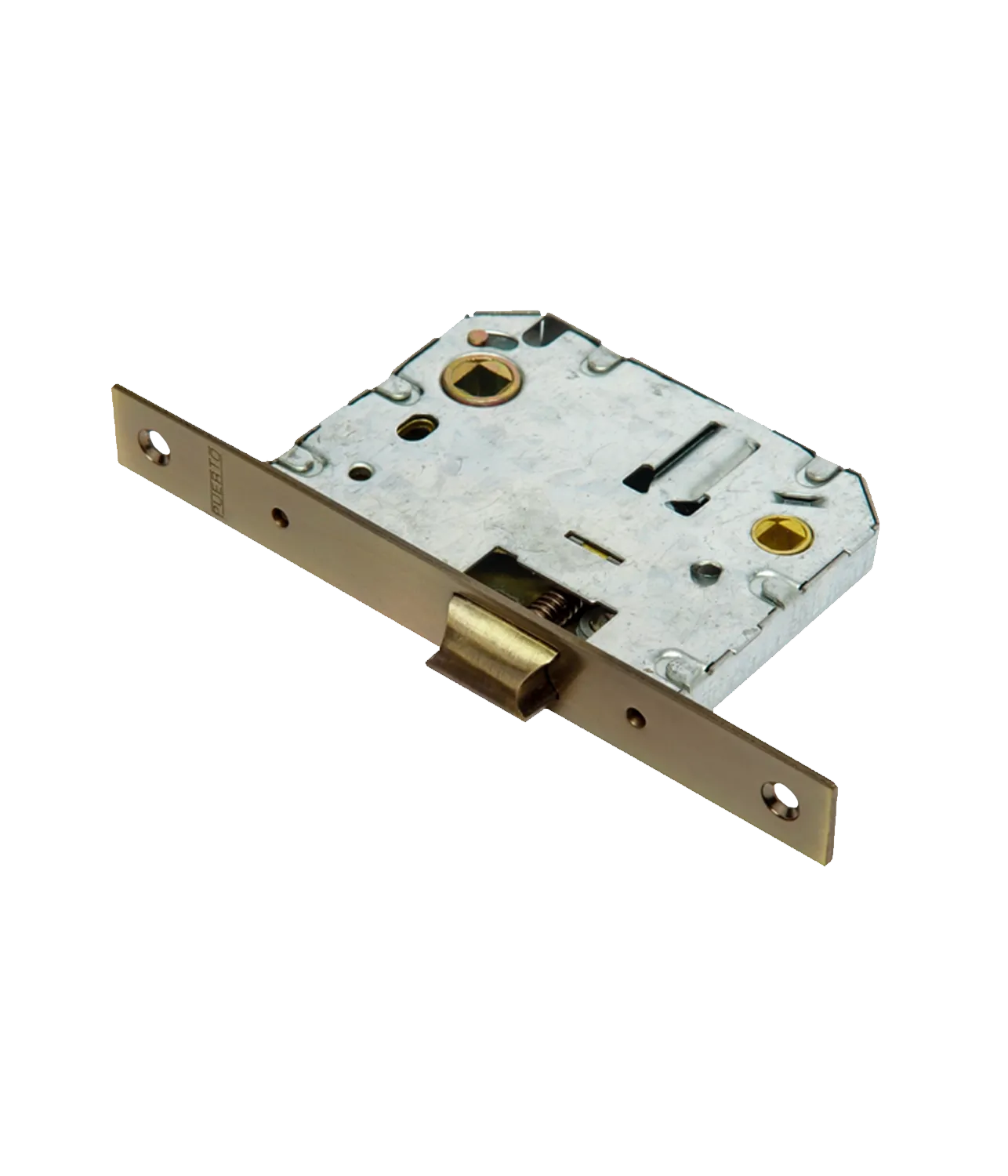 Замок Puerto LB 1070 AB ант. бронза/сантехническая/метал. язычок